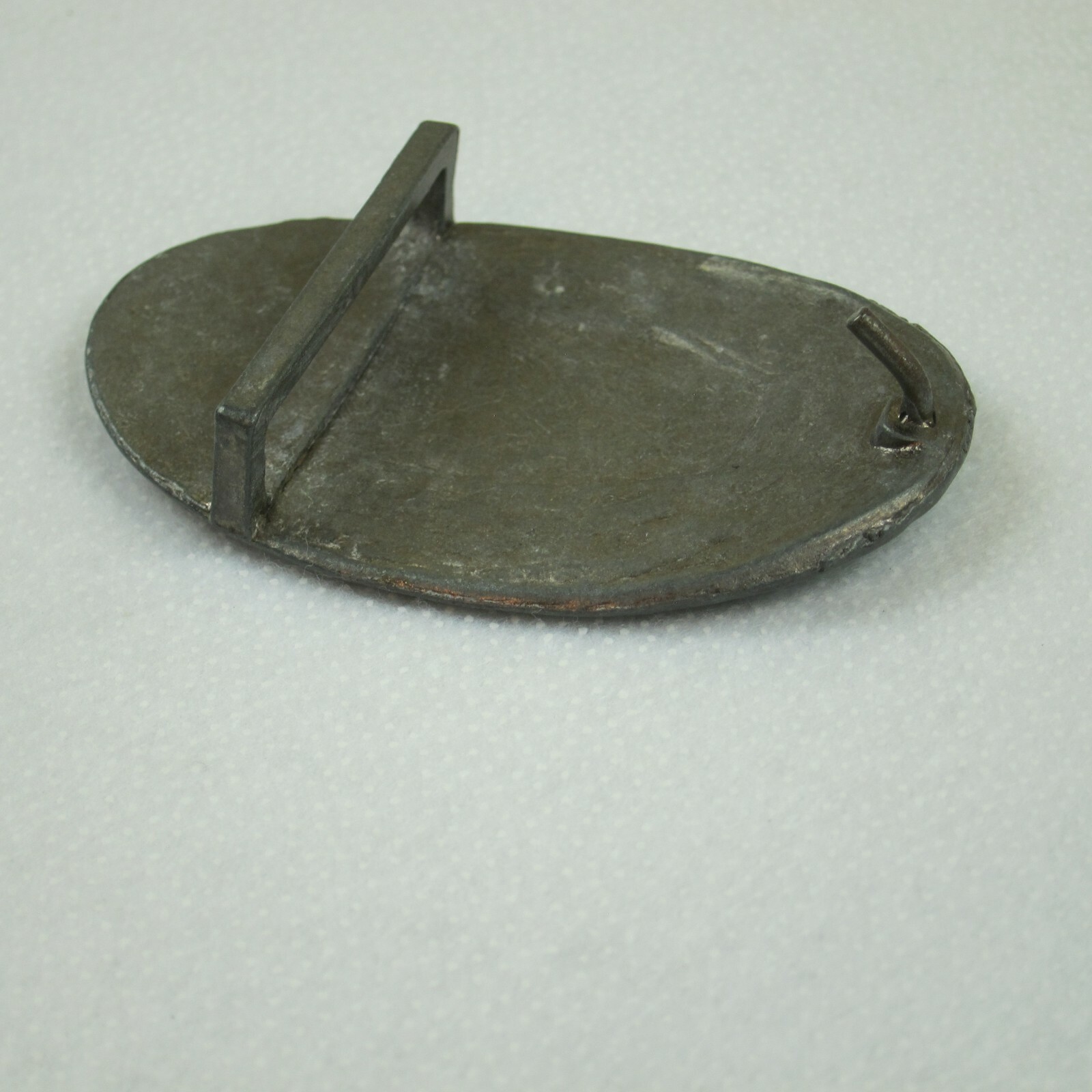 Vintage Civil War Union Army Belt Buckle Silvertone Metal Reenactor