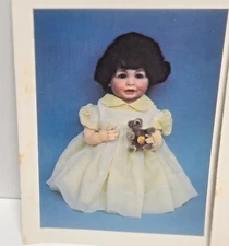 Vintage 1981 Byron Molds Baby Doll Note Cards Box of 20 with Envelopes S100