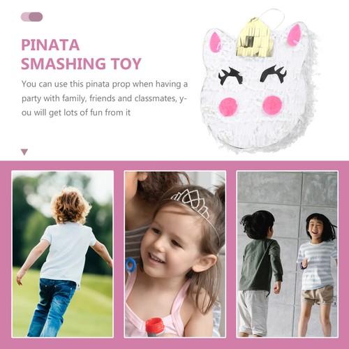 Einhorn-Piñata Kind Partygeschenke Für Kleinkinder Kinderparty Gefälligkeiten - Bild 2 von 12