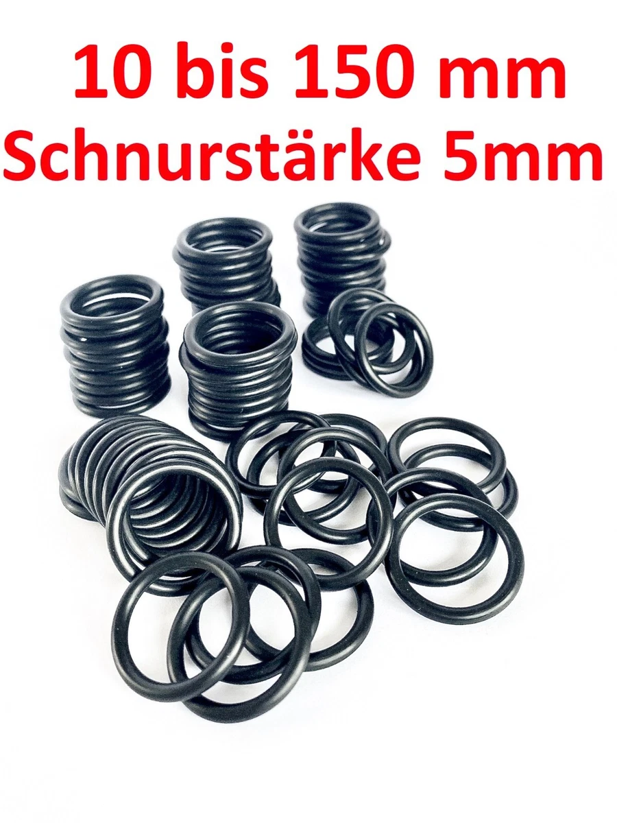 40 X 3 Mm NBR 70 O-Ringe – 10 Stück, Hitzebeständig Bis +100°C, Ideal Für Dichtungsanwendungen