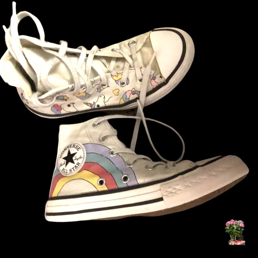 Converse rainbow unicorn top