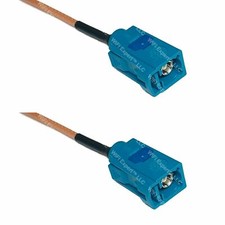 RG316 Fakra Z Female Neutral to Fakra Z Neutral Female Coaxial RF Cable USA