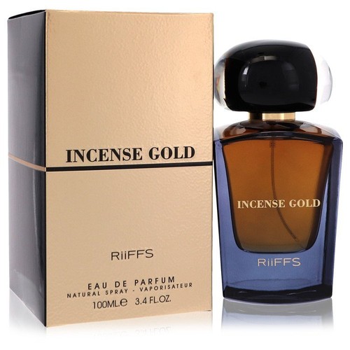 Incense Gold by Riiffs Eau De Parfum Spray (Unisex) 3.4 oz For Women - 第 1/5 張圖片