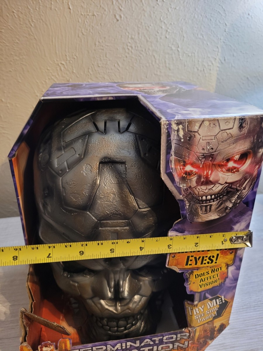 RARE Terminator Salvation T-600 Voice N Vision Mask 2009 for