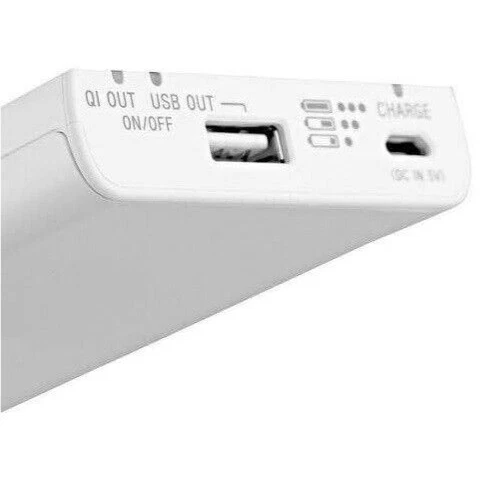 Almohadilla de carga portátil inalámbrica Sony CP-W5 con 5000 mAh para dispositivos compatibles con Qi Foto 2 de 2