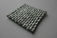 Christo & Jeanne-Claude -  Wrapped Reichstag - original Stoffstück ca.5 x 5 cm 