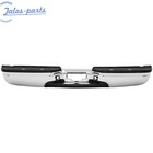 CHROME REAR STEP BUMPER FOR FORD 1999-07 F-250 F-350 SUPER DUTY W/O SENSOR HOLES