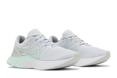 Nike Wmns React Infinity Run Flyknit 3 Pure Platinum Mint Foam DD3024-007