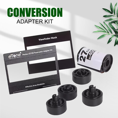 eTone Conversion Kit For Pentax 67 6x7 67II Camera 120 to 135 Panorama photo