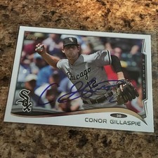 Conor Gillaspie Signed 2014 Topps Autograph Chicago White Sox