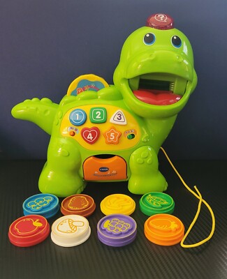 VTech Chomp and Count Dinowith  8 coins