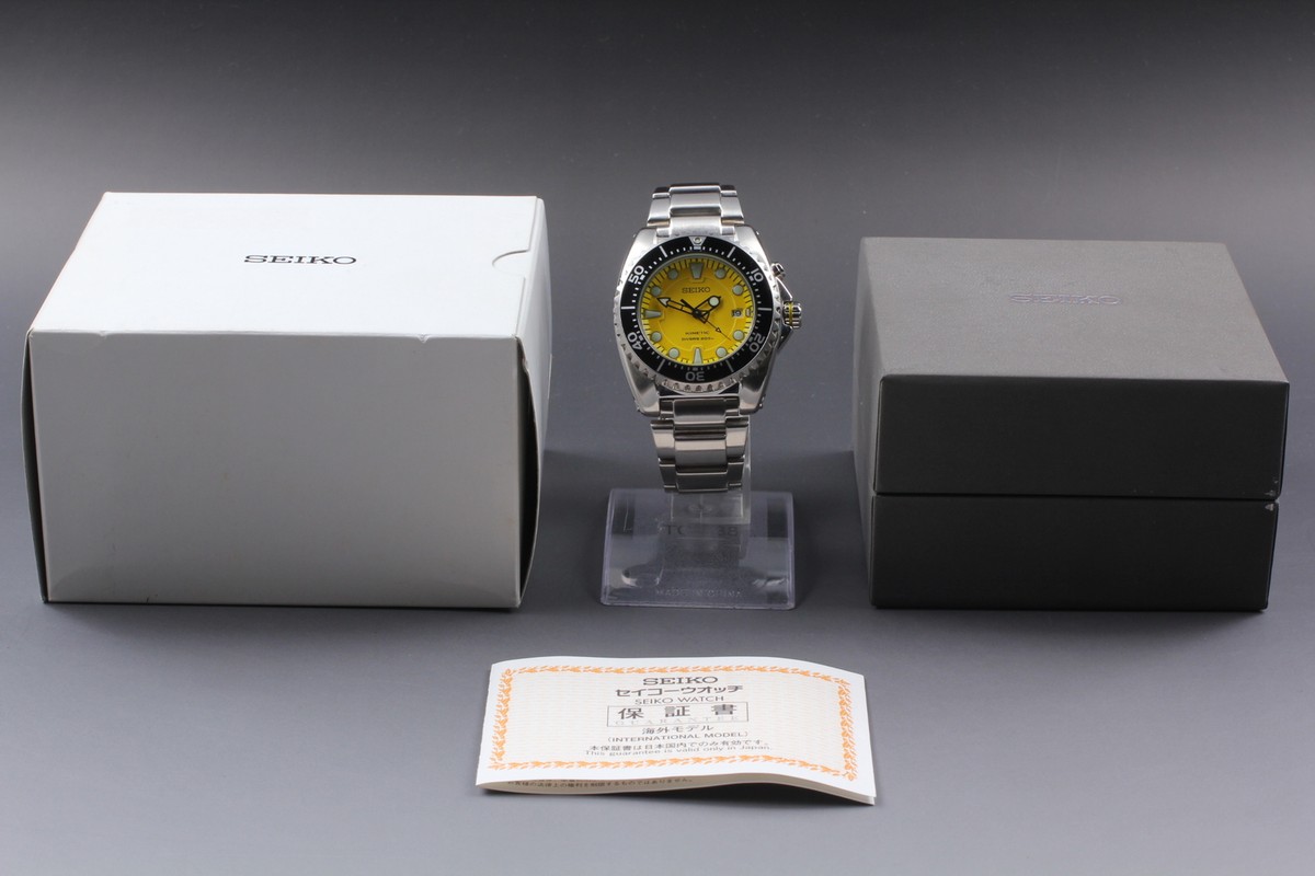 時計 SEIKO KINETIC DIVERS 5M62-0bl0 Men's Seiko Divers 5M62-0BL0 Kinetic Divers Watch - 200m