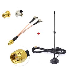 4G LTE SMA Magnetic Antenna  Splitter Cable TS9 for Netgear NIGHTHAWK M1 MR1100