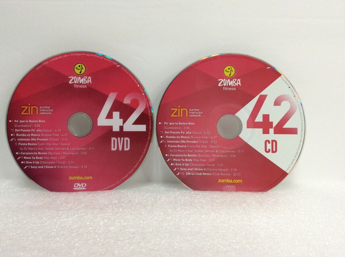 ZUMBA ZIN Fitness DVD & CD Video & Music Motivational Discs ~ You Choose  Volume