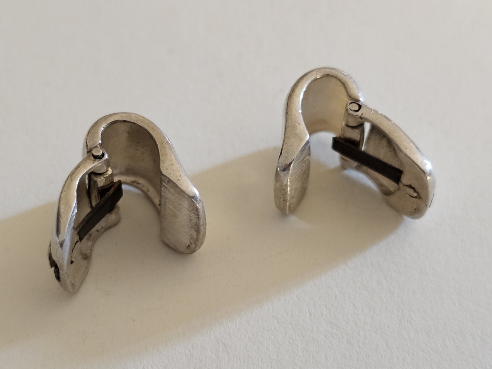 MINAS SPIRIDIS STERLING SILVER 925 STUD CLIP ON E… - image 5