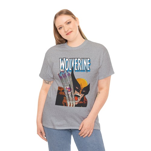 Wolverine T-Shirt - Marvel Comics - Todd McFarlane Art - Vs Incredible Hulk - Picture 11 of 61