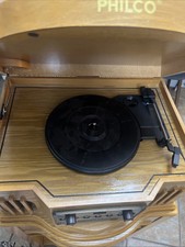 Vinilo Tocadiscos Philco Antiguo Radio Tocadiscos Vintage Hotsell