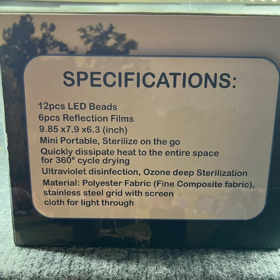 УФ стерилизатор JJ уход UV-C LED CPAP, детская бутылочка, макияж, маленький товар стерилизатор - Изображение 3 из 4
