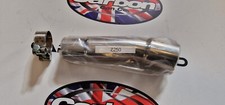 Kawasaki Z250 UK Made T304 Stainless Exhaust Link Pipe & Clamp