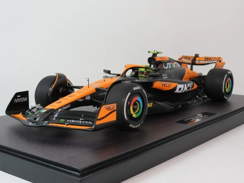 Minichamps F1 Mclaren MCL38 #4 Lando Norris winner Miami GP 2024 1/12 537247804 - Immagine 2 di 4