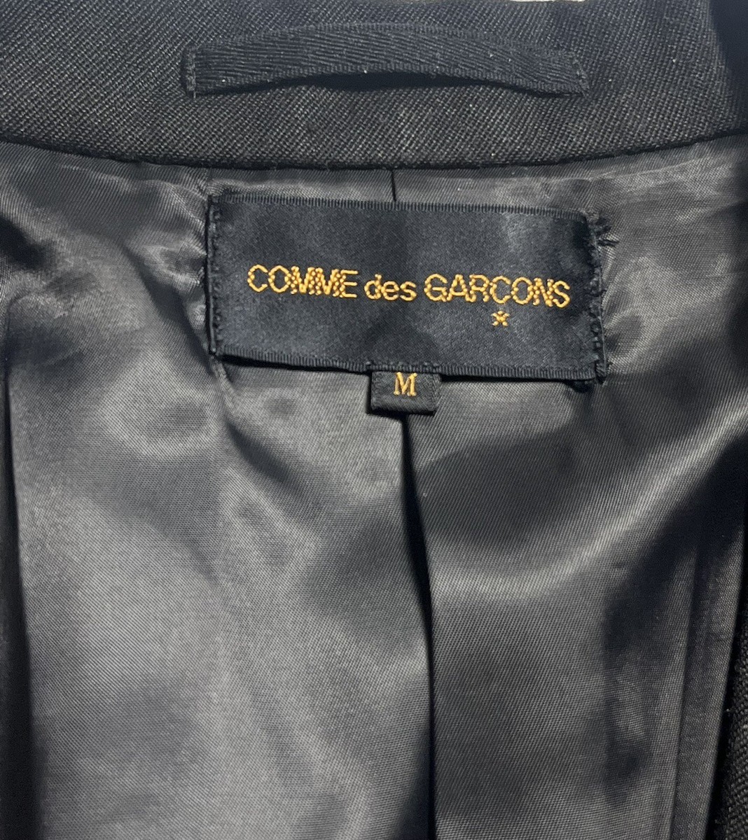 ジャケット × ヴィンテージ(中古) COMME des GARCONS COMME des GARCONS 2001125E0025 Vintage 80s COMME Des GARCON Homme Plus Blazer Coat Jacket