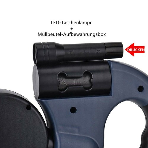 Double Retractable Dog Lead 3M Double leash for two dog Flexible Double Dog Lead - Picture 5 of 13