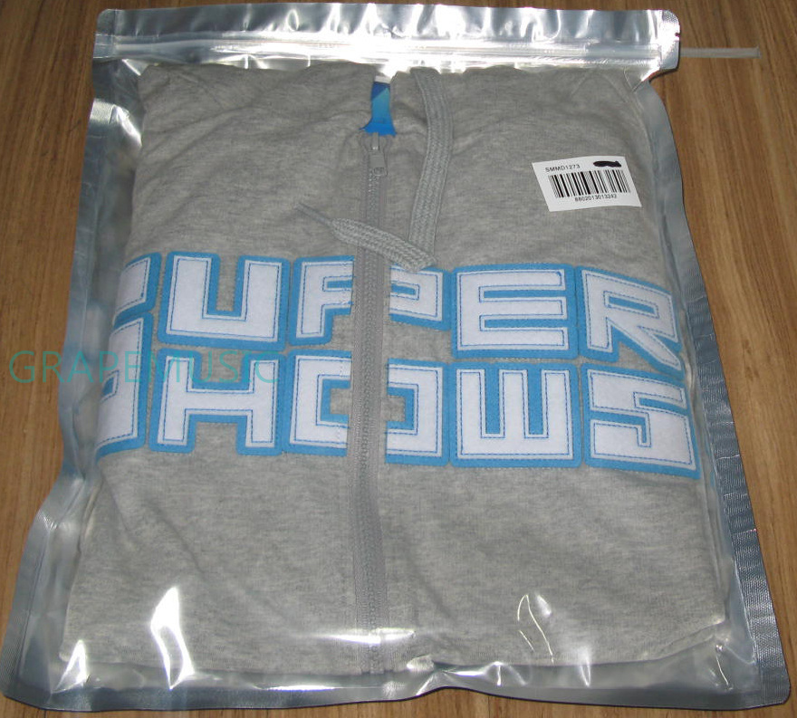 SUPER JUNIOR SuperJunior SUPER SHOW 5 ZIP UP HOODIE HOODY OFFICIAL