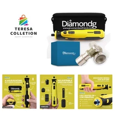 Cordless Dog Nail Grinder with Quiet Sound & LED Tip for Large & Small Dogs, ...