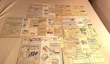 BELGIUM 1963-64, Bulletin 10x package parcel card expedition single franking