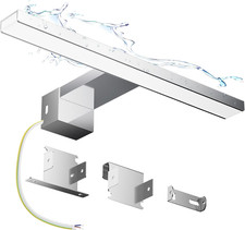 Lampada Da Specchio a LED per Bagno 30Cm 6W 815LM, Luce Naturale 4000K, Lampada 