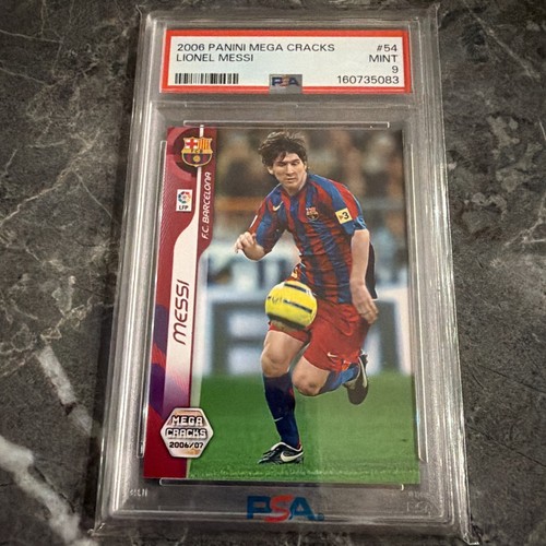 Lionel Messi #54 2006 Panini Mega Cracks card