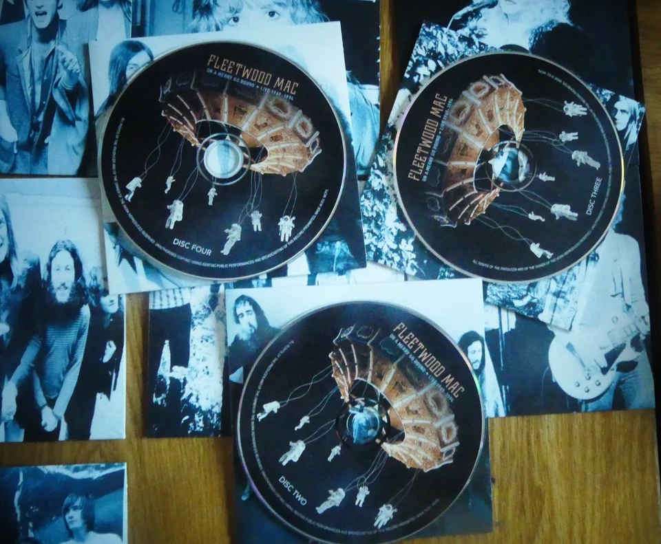 Fleetwood Mac On A Merry Go Round Live 1969-1994 Coffret 10 CD - Photo 4/4