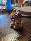 Purple Fantasy Dragon Figurine Treasure Hoard Statue Gothic Decor Resin — photo 4