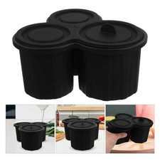 Silicone Ice Cube Maker Ice Cube Mold with Lid Easy Release Ice Cube Mold