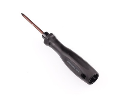 Koswork Kreuzschlitz Schraubendreher PH1 4mm 68mm mit Kunststoff Griff ...