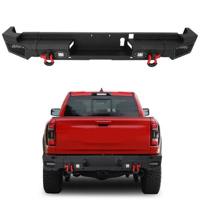 Rear Bumper w/s & D-rings Assembly For 2021 2022 Dodge Ram 1500 TRX
