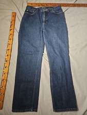 Lauren Ralph Lauren Jeans Womens Sz 10 Blue Denim Dark Wash Straight Casual Pant