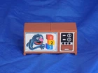 Fisher Price Little People Sesame Street Playset TV w/ Grover Vintage 1970s