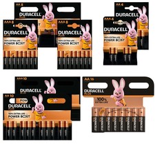 Image of Duracell AA AAA Batteries Plus Power Boost Battery Alkaline LR03, LR6 Far Expiry
