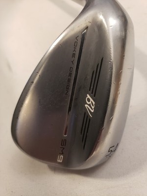 Used Titleist Vokey SM9 - 54* Gap Wedge - 10* S Grind - AMT R300 Black Reg - LH