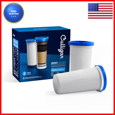 Culligan Zerowater Technology Replacement Filter 2-Pack 5-Stage Advanced Water