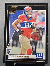 2024 Panini Zenith #191 Theo Johnson RC GIANTS Rookie football card🏈EX/NM