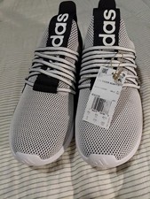 Adidas Mens Lite Racer Adapt 7.0 Wide Colorway Cloud White/ Core Black/ Loud...