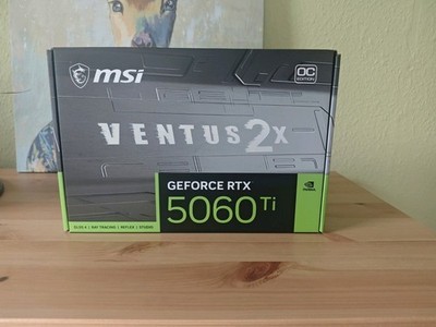 MSI RTX 5060 Ti Ventus 2x OC Plus 16GB GDDR 7 HDMI 3xDP - 16.384 MB GDDR