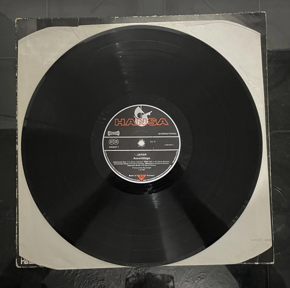 Japan - Assemblage Vinyl LP 1981 - Hansa HAN LP 1 - Image 4 of 4