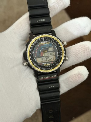 Casio DW 403 Module 906 Surfing Timer From 1989 – Vintage