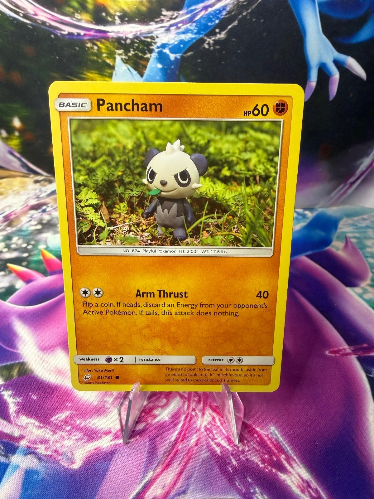 PANCHAM 81/181 TEAM UP Common Pokemon