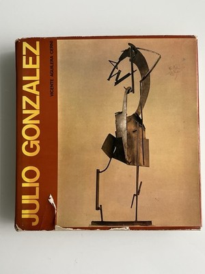 Julio Gonzalez Vicente Aguilera Cerni 1973 HC DJ Art Monograph Illus Sculpture