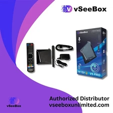 Vseebox v5 pro - Voice remote - authorized distributor - Very Fast Shipping!!