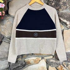 Vintage JNCO Jeans J Logo Wool Long Sleeve Knit Sweater Youth Boys Large Y2K